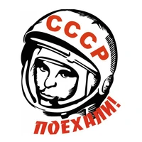 Hot Funny astronaut cosmonaut Car Stickers Motorcycle Decals Motorcycle Accessories Waterproof PVC 18cm 15cm
