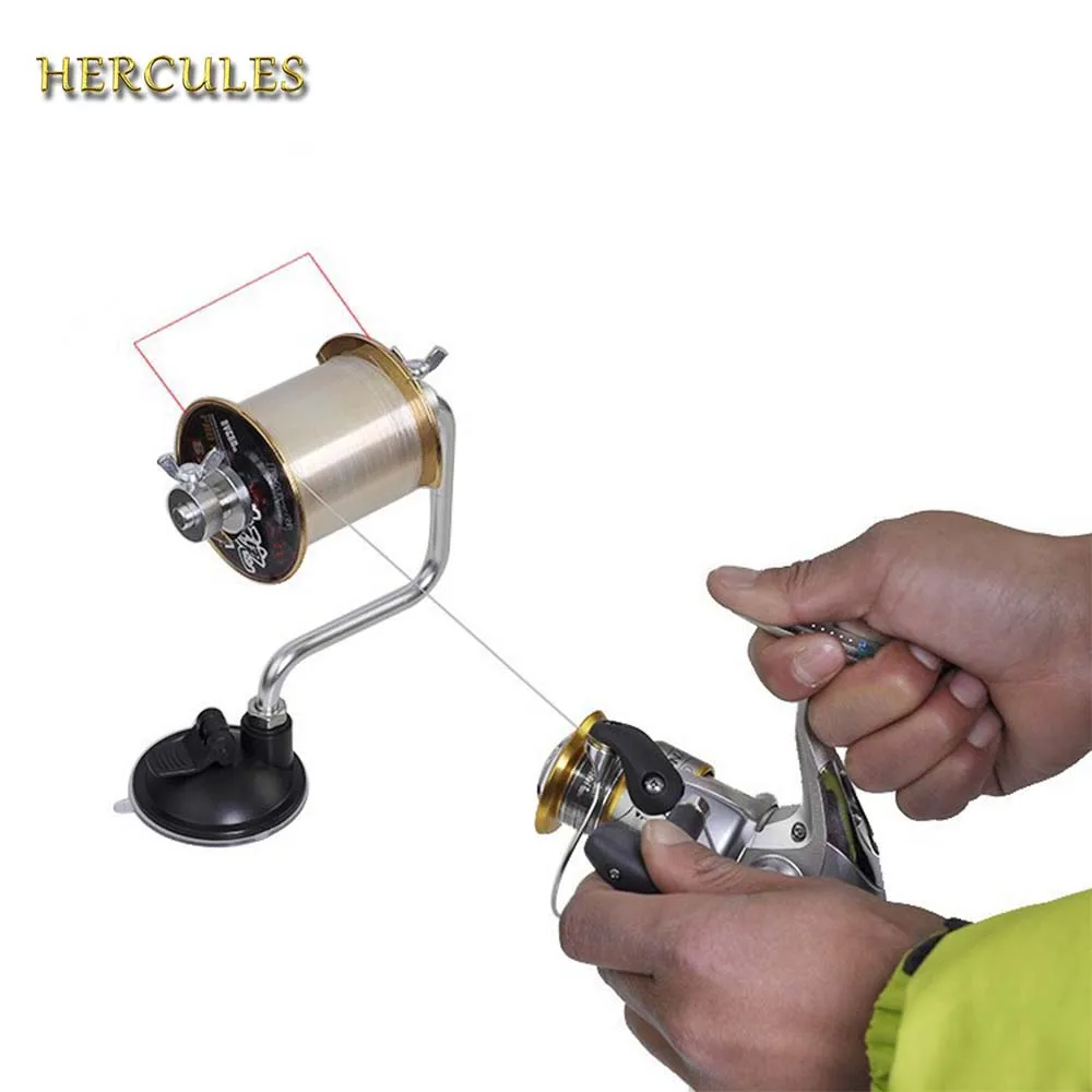 Рыболовная леска Hercules катушка система намотки снасти Pesca присоска портативный