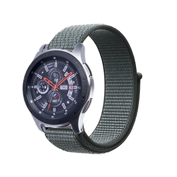 Huawei GT 2 нейлоновый ремешок для samsung Galaxy 42 мм 46 мм Active 2 gear S2 S3 20 мм 22 мм Sport Loop Huami Amazit GTR Bip браслет
