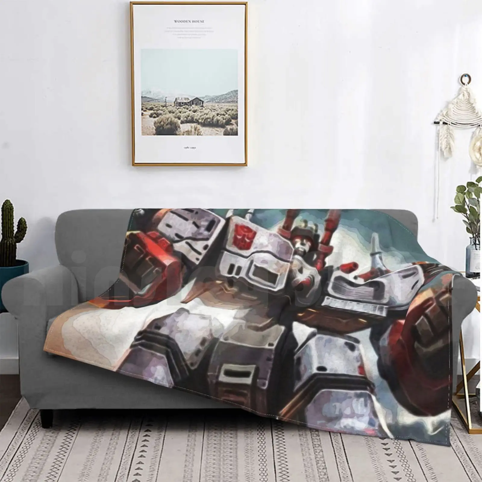 Модное одеяло Metroplex на заказ 3036 Autobot Bumblebee аниме мультфильм