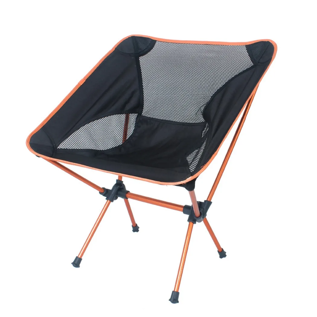 

Outdoor Ultralight Portable Folding Chair Aluminum Alloy Camping Backpacking Seat For Fishing BBQ Picnic Beach Outdoor Garden