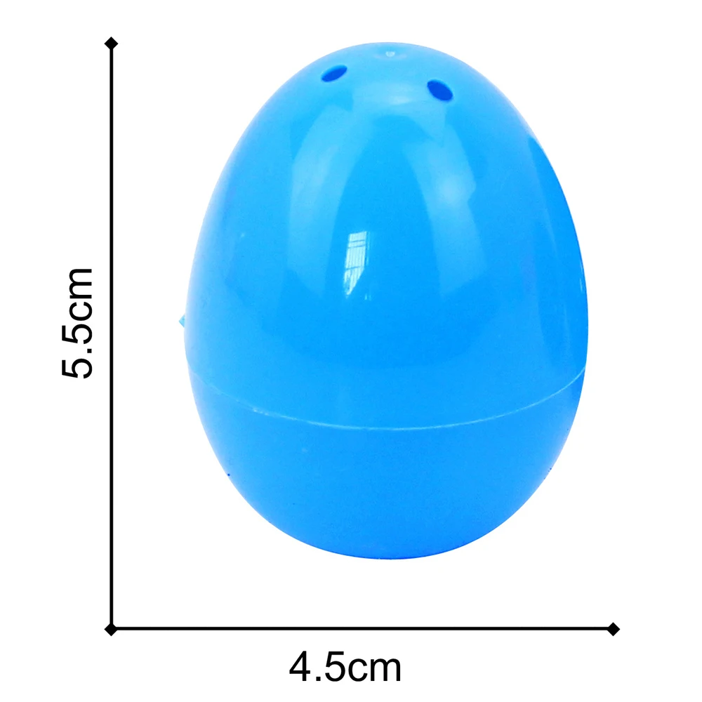 

60Pcs Fillable Plastic Easter Egg Hunt Party Supply Pack Assorted Color Plastic Easter Party Eggs Mini Toys Kids Children Toys