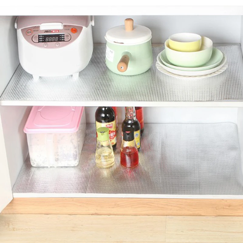 Подкладка для кухонного стола ящика полки контактная бумага водонепроницаемый