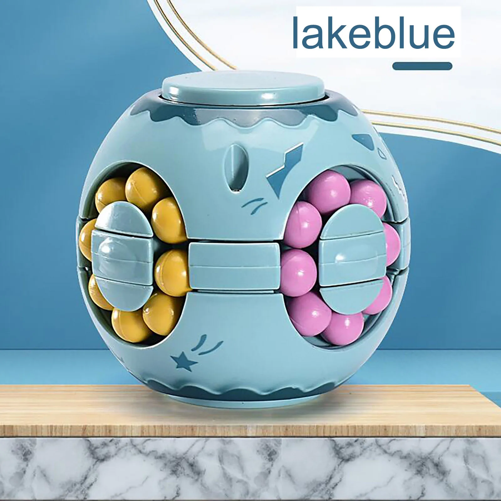 

Маленькая волшебная игрушка, креативная цветная бусина, вращающаяся игрушка, гироскоп для пальцев, кубик для снятия стресса, детские развив...