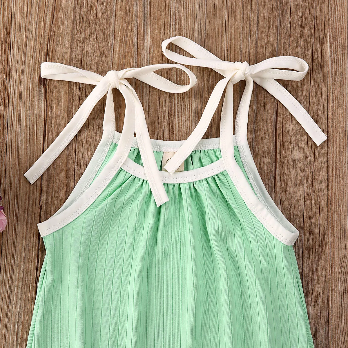 Новая детская одежда для маленьких девочек Ромпер Для слинга комбинезон пляжный