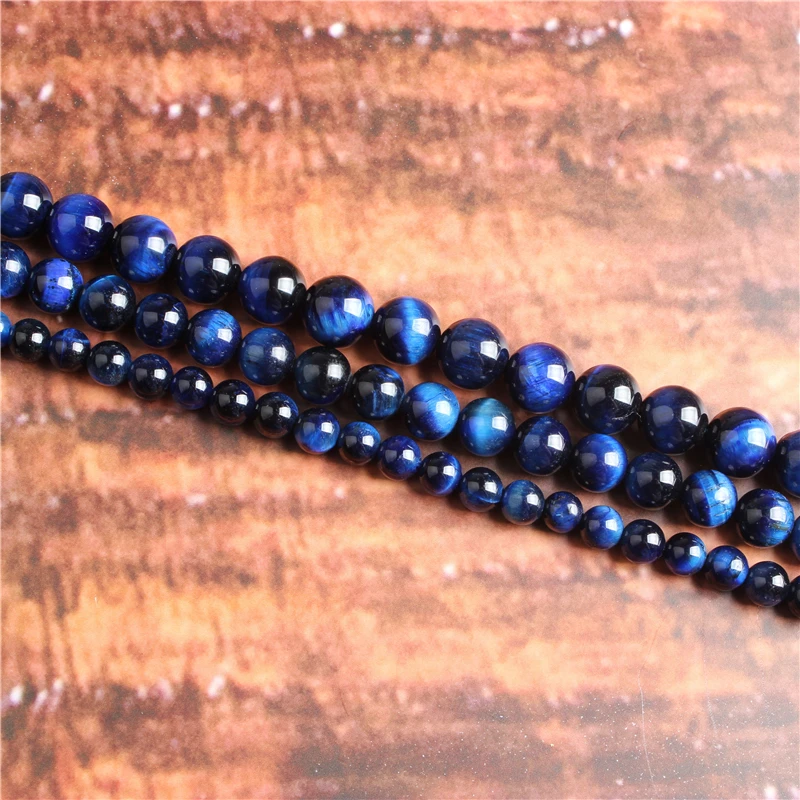 

Green Tiger Natural Stone Beads Loose Stone Beads For Jewelry Making DIY Bracelets Necklace Accessories 4/ 6/8/10mm