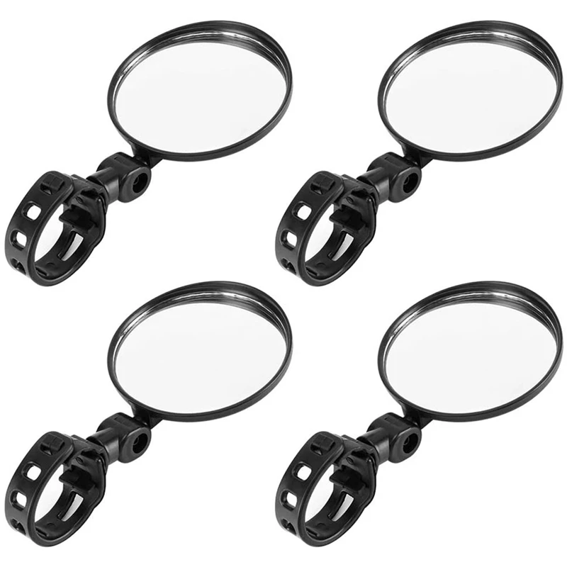 

4 шт., велосипедные зеркала заднего вида с поворотом на 360 градусов