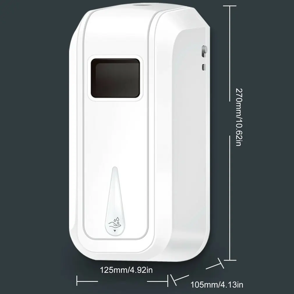 

Automatic Liquid Soap Dispenser Touchless Sensor Foam Hand Washer Sanitizer Alcohol Spray Wall Hand Washing Machine