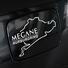 15 см крышки топливного бака автомобиля наклейки для Renault Megane 2 3 Scenic 4 1 Авто украшения гоночный Nurburgring виниловая наклейка автомобильные аксессуары