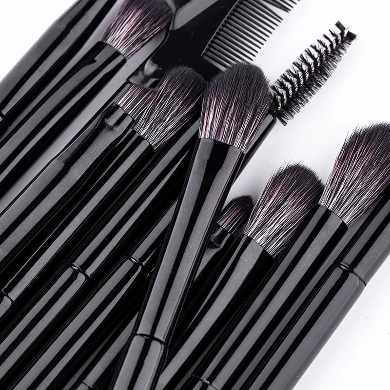 

12Pcs Eyeshadow Makeup Brushes Set Foundation Powder Blush Eyeshadow Sponge Brush Eyeliner Brush
