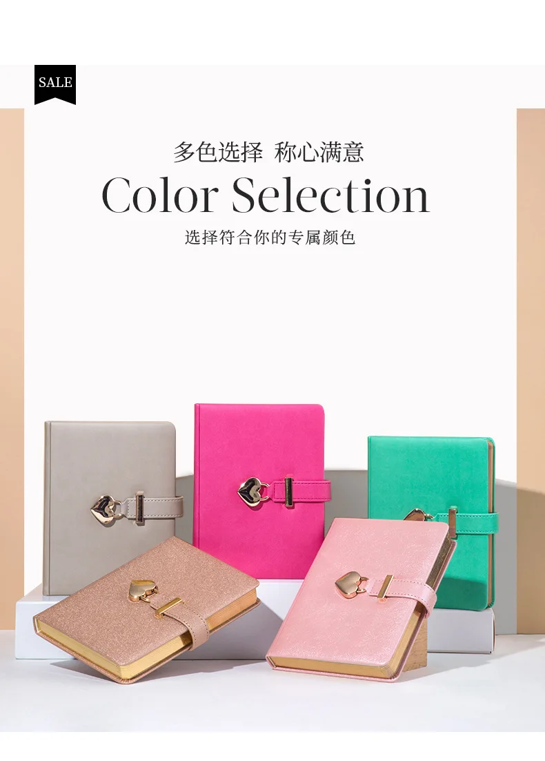 B6 сердце любовь замок стиль pu кожаный чехол дневник тетрадь милый kawaii девушки