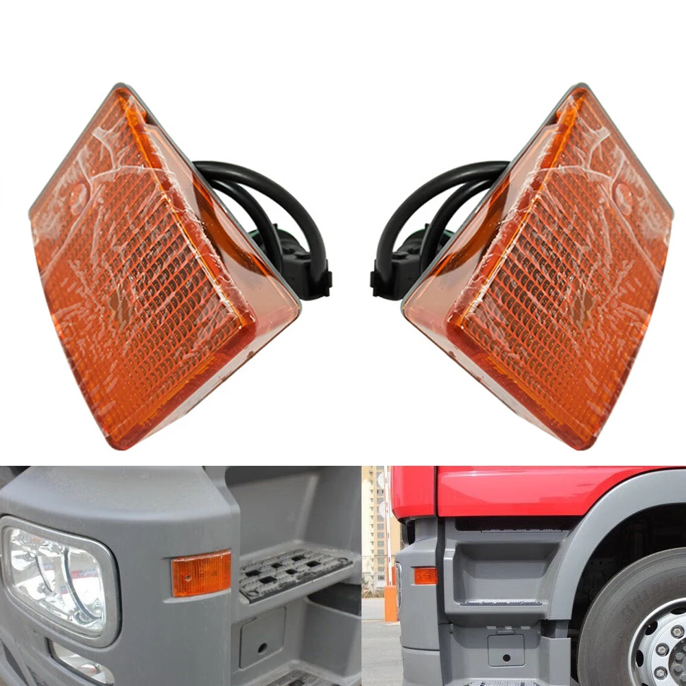 Сигнальная лампа угловая для Mercedes Benz Actros MB V8 V6 MP1 MP2 MP3 1841 2641 2555 3255 3341 4141 грузовиков