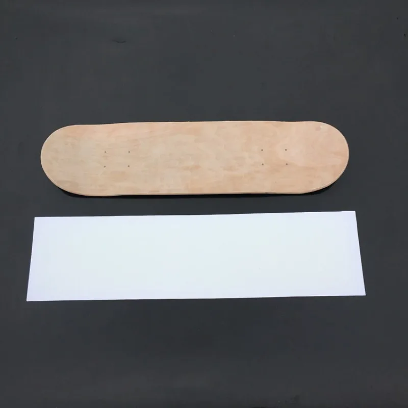 

84*22CM Skateboard Sandpaper Waterproof Professional Non-slip Double Rocker Deck Skating Scooter Sticker Durable