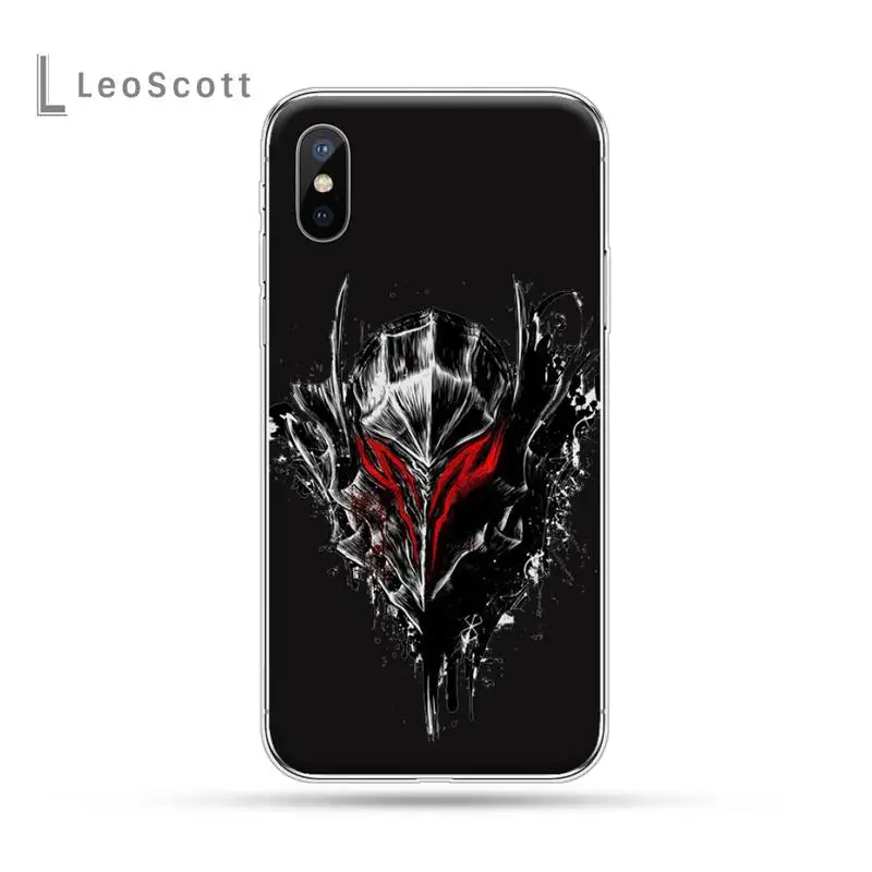 

Anime Berserk Guts Hot soft black Phone Case For iphone 12 5 5s 5c se 6 6s 7 8 plus x xs xr 11 pro max