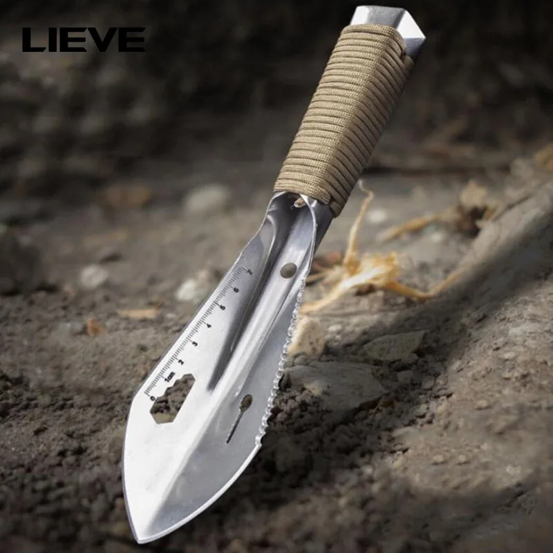 Нержавеющая стальная садовая лопатка лопата много инструментов Weeder с