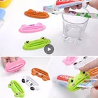 Держатель для зубной пасты устройство для выдавливания зубной пасты устройство животных Пластик соковыжималка Аксессуары для ванной комнаты Supply уход милый для ванной инструмент