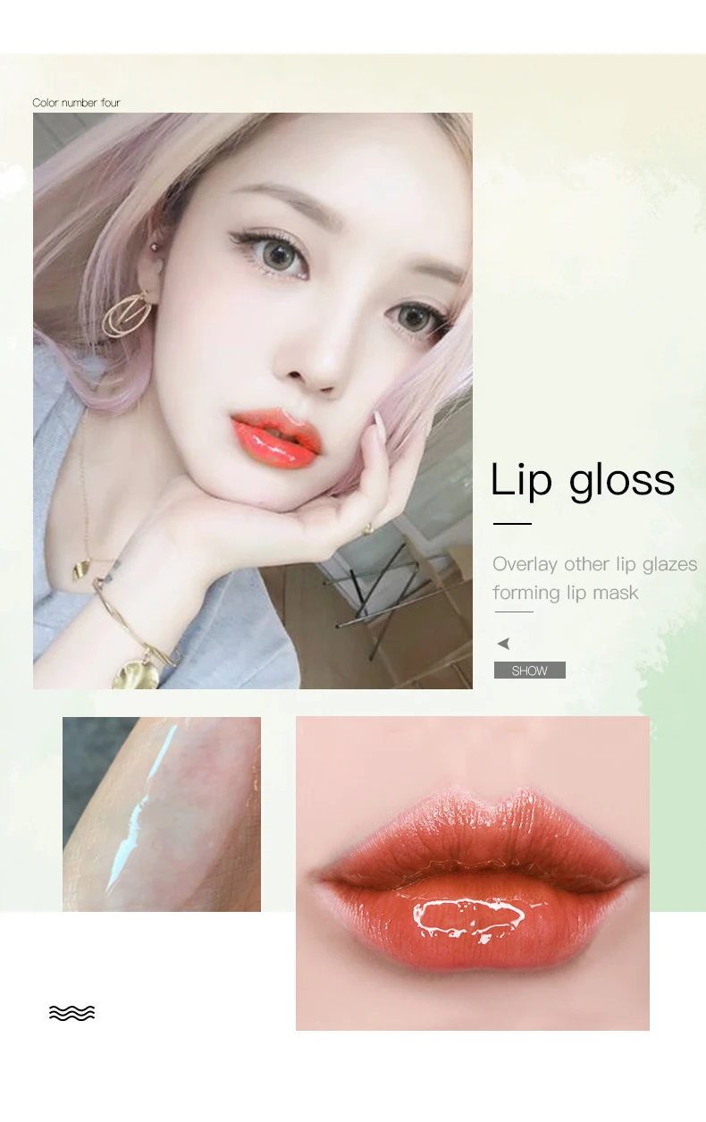 Креативная сигаретная губная глазурь набор из 4 цветов матовая прочная