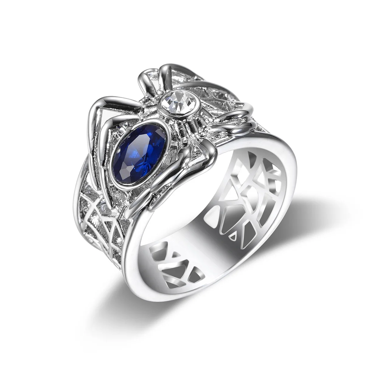 

New European And American Fashion Jewelry Rings Women's Spider Rings Animal Jewelry Rings Women's Rings