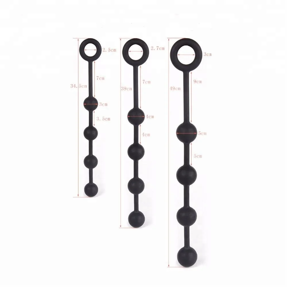 Silicone Anal Beads Butt Plug Erotic Sex Shop Big 4 Pull Balls Anus dilator intimate Adult Toy For Men Women Gay |