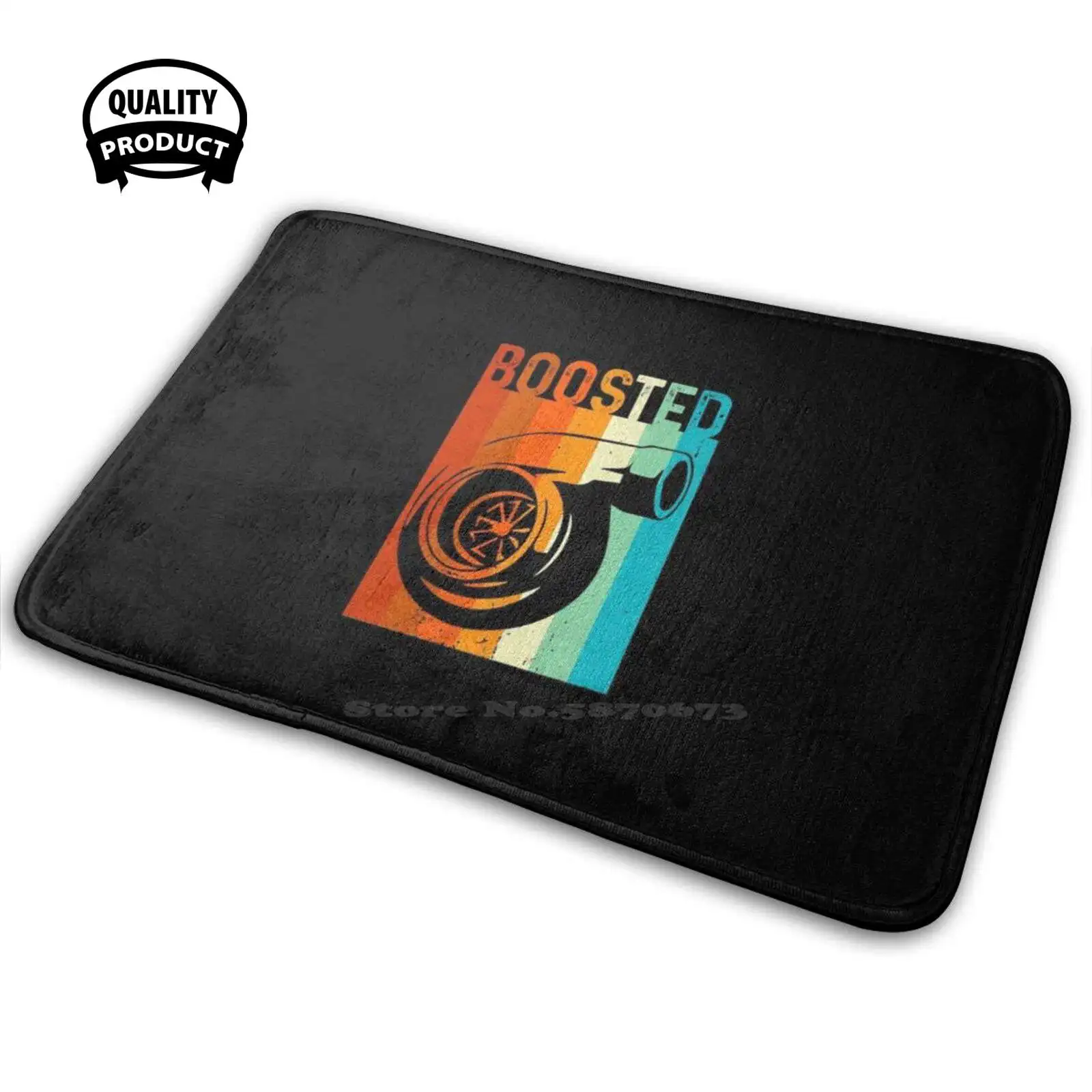 Турбокомпрессор в стиле ретро с турбонаддувом автомобильный гоночный тюнер