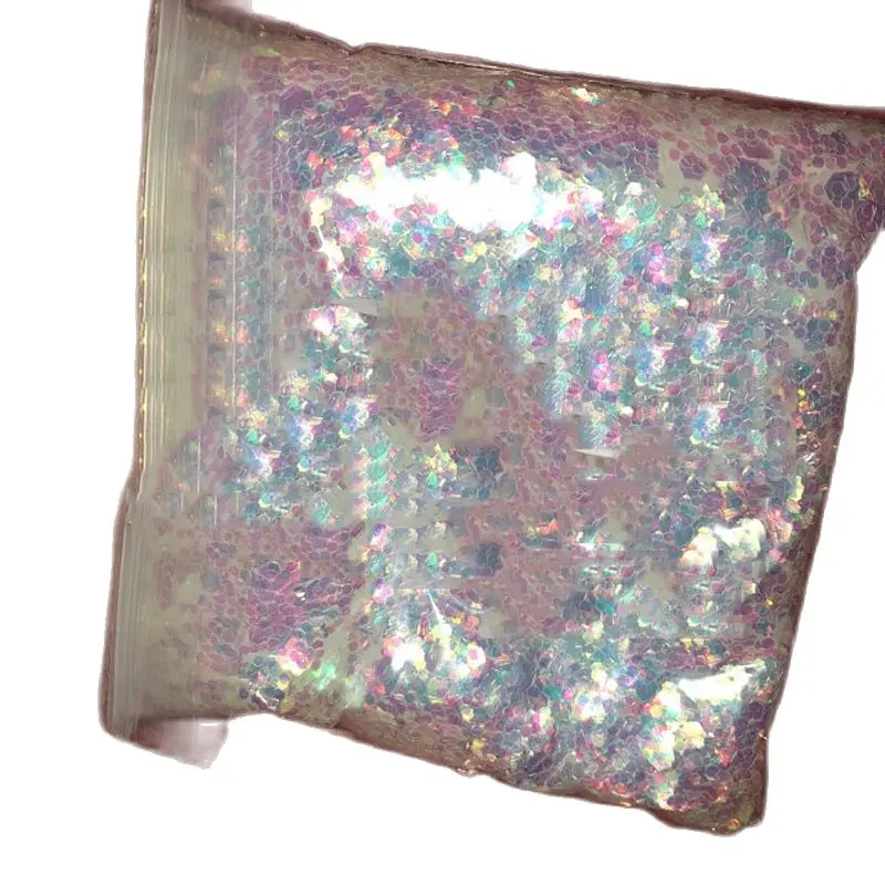 

50g 3 sizes Chunky Blend Glitter, Mixed Size Chunky Mix, Polyester Glitter Mixes, Iridescent Glitter, Opal Glitter-4 colors