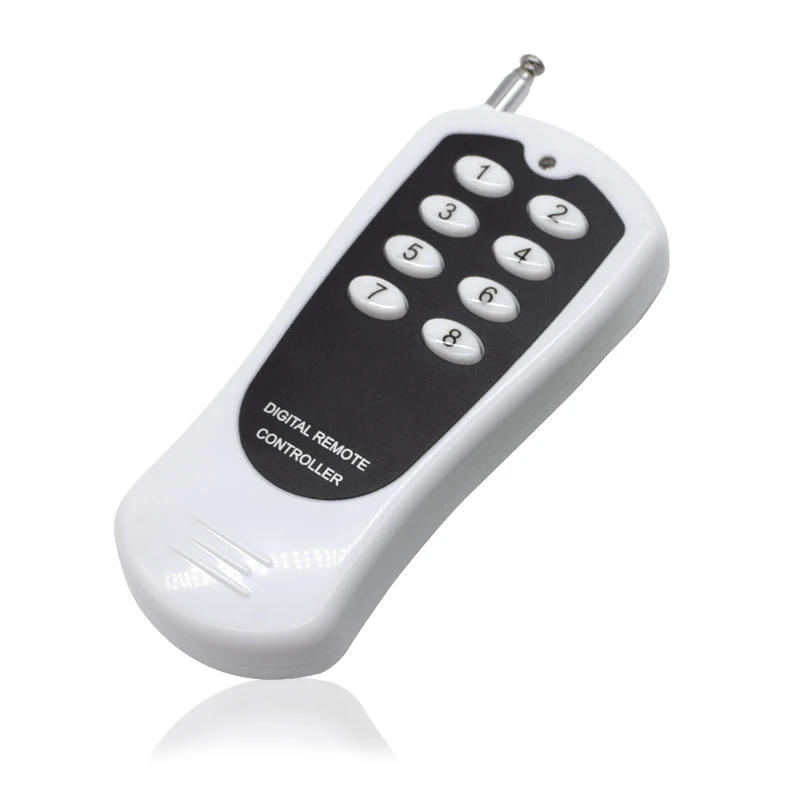 DC 24V 8CH channel RF Wireless Remote Control Switch &amp System receiver + transmitter Relay 433MHz | Электроника