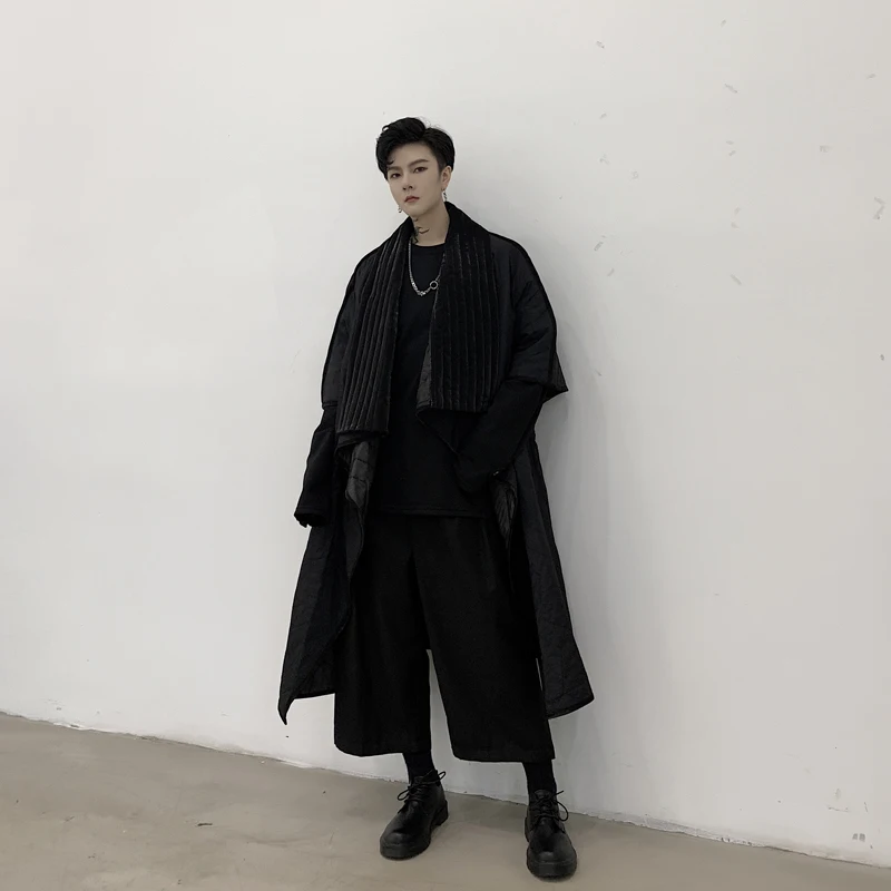 Роскошный бренд 2020 осенне-зимнее мужское тонкое пальто с рукавом средней длины