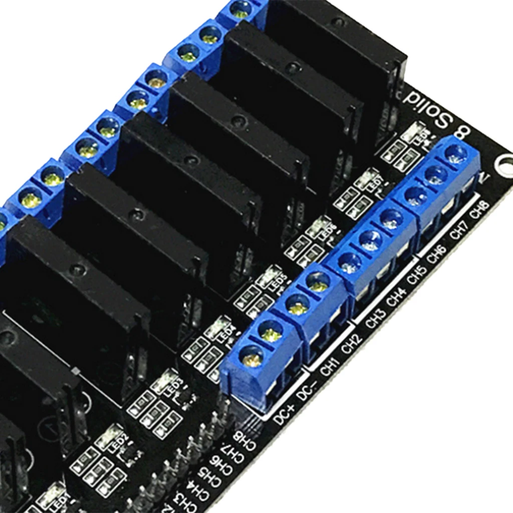 DC 24V вход 8 CH G3MB 202P твердотельный релейный модуль низкий уровень триггера