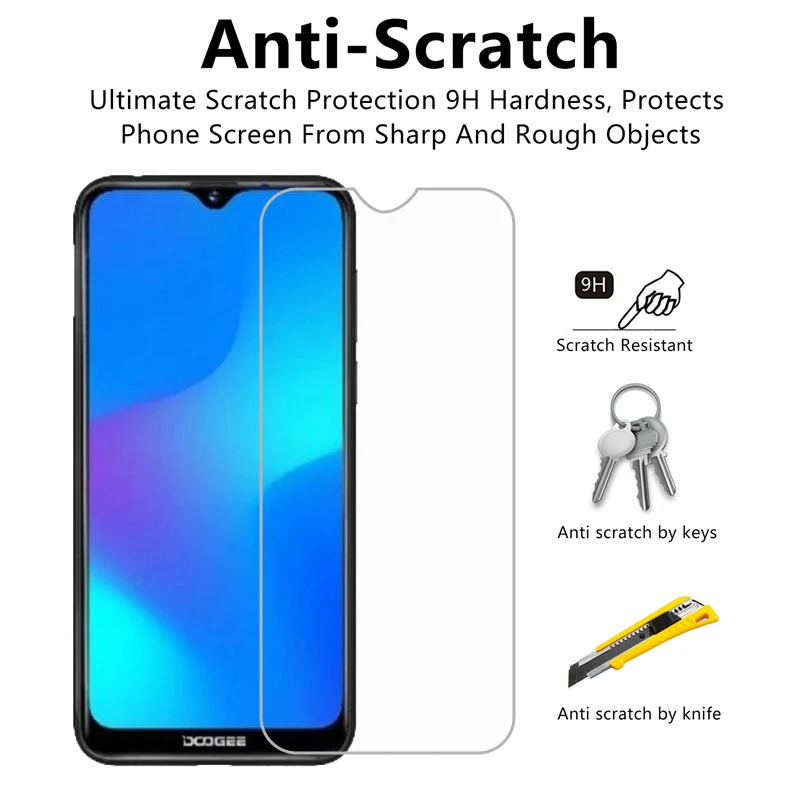 Для Doogee N20 Pro N30 S40 S60 Lite S58 S59 S88 Plus S90 закаленное стекло X90L X95 X96 Защитное для