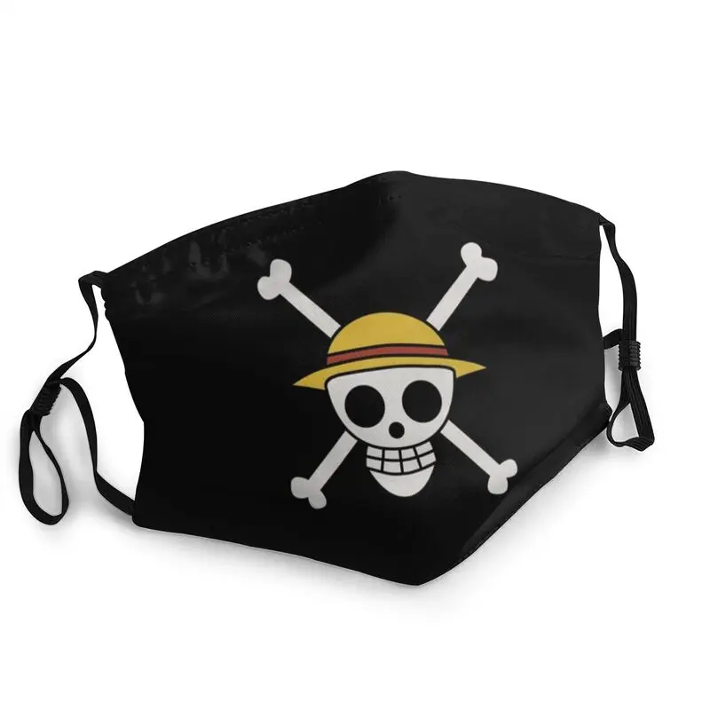 

Цельнокроеная соломенная шляпа с изображением обезьяны д Луффи, черепа, Маска пирата, маска для лица против смога, защитный чехол для мужчин...