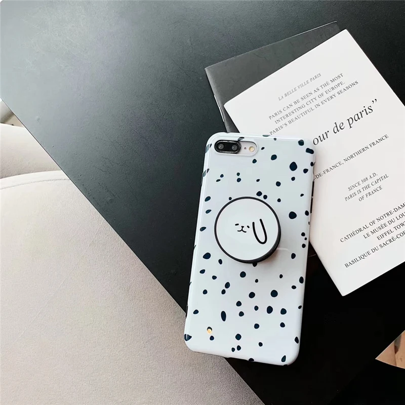 Милый розовый чехол для телефона с динозавром для iphone 11pro max 7 8 Plus, мягкий чехол IMD Для iphone X, задняя крышка, чехол с кольцом