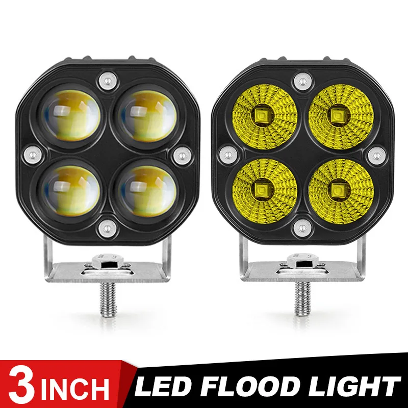 3-дюймовый светодиодный рабочий светильник прожектор с точечным лучом
