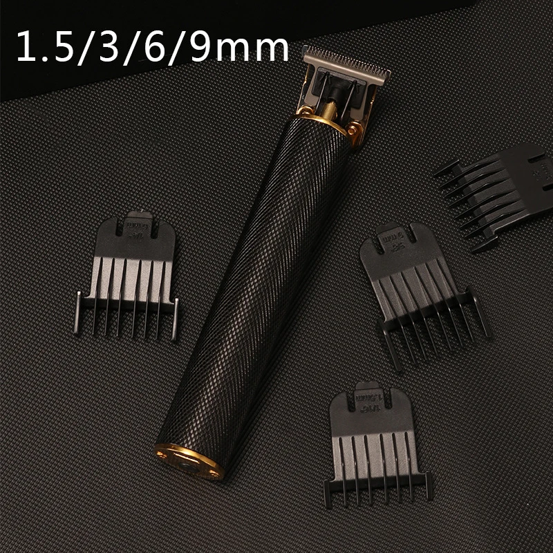 Kemei Pro USB Перезаряжаемые триммер для Для мужчин борода 0 мм лысый электрическая