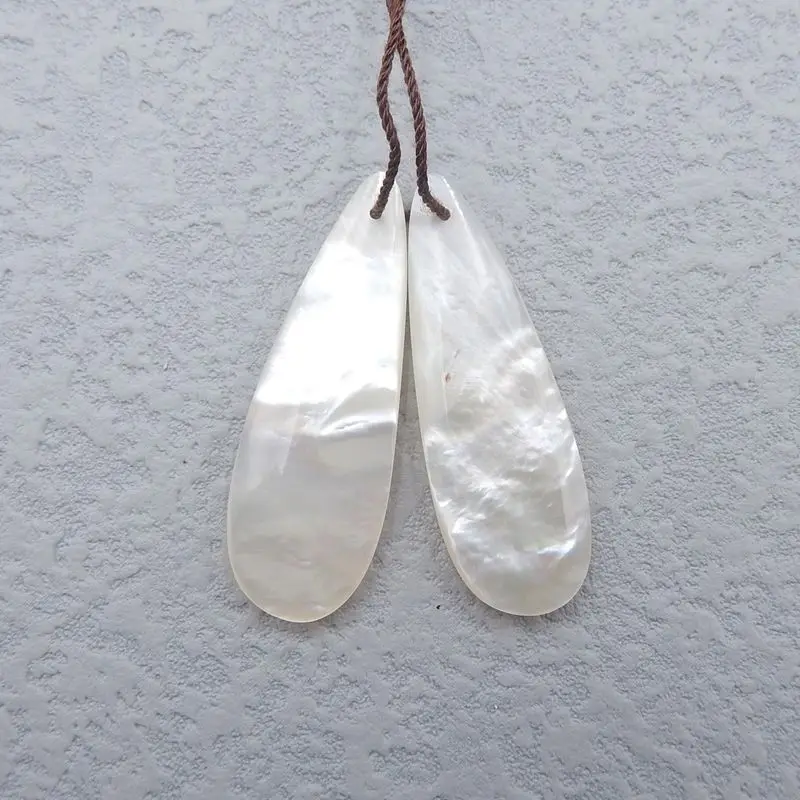 Продажа 1 пара ракушек капли воды драгоценный камень серьги бусины для женщин