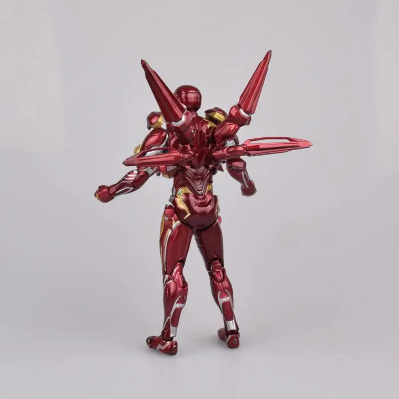 Чудный Фильм Мстители 4 эндигра SHF Железный человек MK50 нано набор оружия 2 фигурка Коллекционная модель игрушки куклы подарок