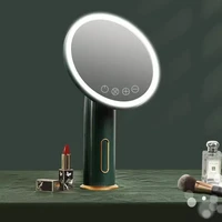 3 color led vanity makeup mirror light rechargeable stand light travel portable lamp with switch makeup cosmetic table desk