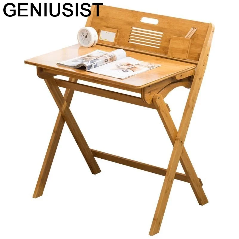 

Meuble Portatil Escritorio Pliante Small Standing Office Furniture Bed Mesa Dobravel Stand Laptop Study Desk Computer Table