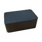 Чехол-держатель диспенсер влажных салфеток дюйма с крышкой, черный, пылезащитный, для хранения салфеток, для дома, офиса