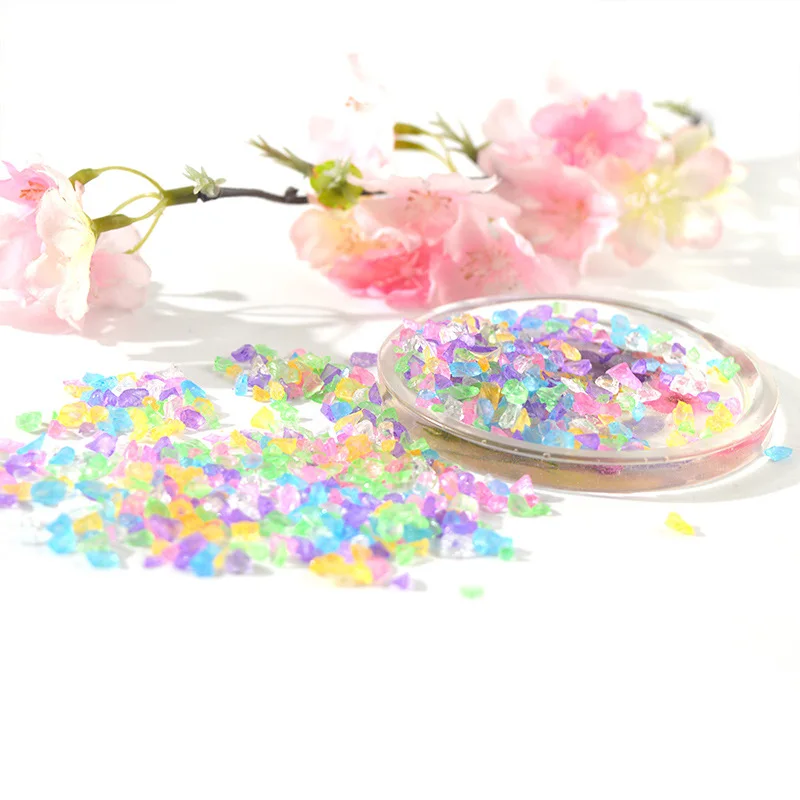 

Наполнитель для эпоксидной смолы, аксессуары для морского стекла, цветное морское стекло, гранулированное матовое стекло