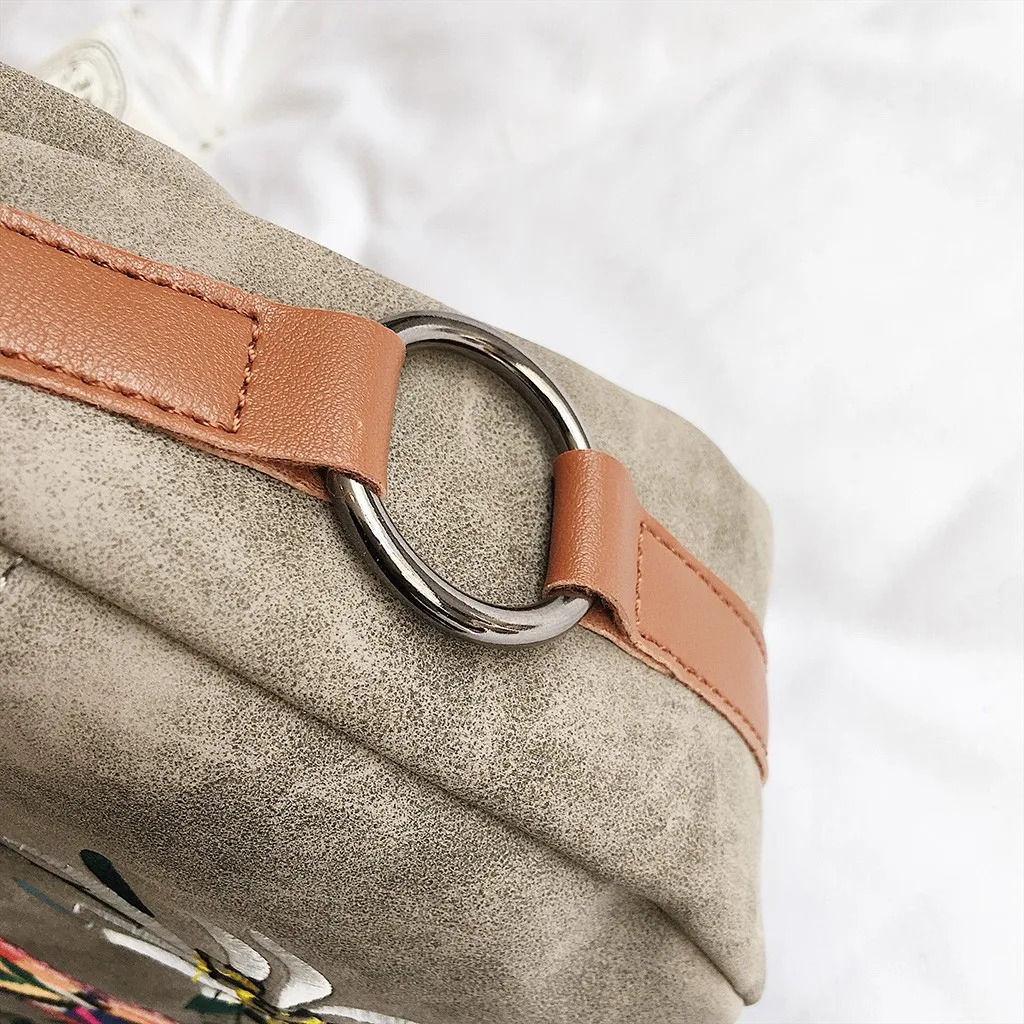 

Women's Embroidery Multi-color Shoulder Bag Fashion Wild ladies Solid Messenger Bag female Large Capacity Crossbody Bags #T