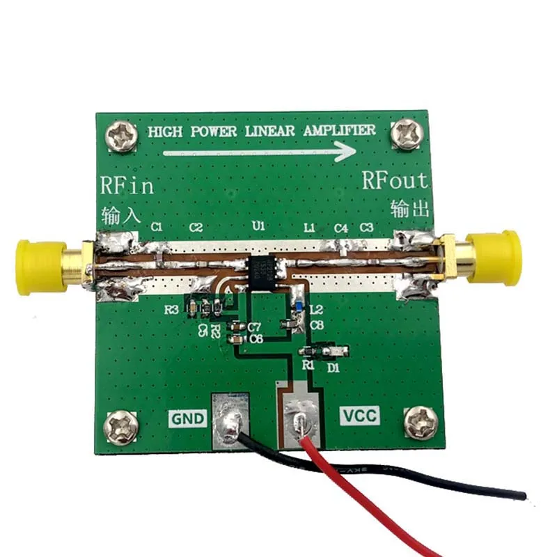Широкополосный Радиочастотный усилитель мощности RF2126 400 МГц 2700 2 4 ГГц 1 Вт для