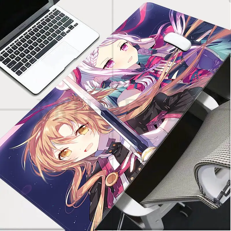

BBTHBDNBY Sword Art Online Beautiful Anime Mouse Mat Speed/Control Version Large Gaming Mouse Pad