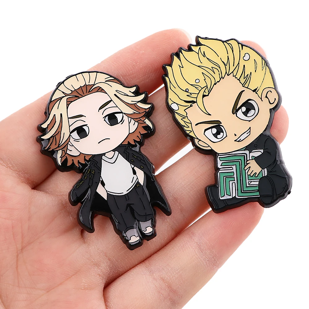 DZ2562 Значки из аниме Токийский призрак эмалированная шпилька аксессуары для