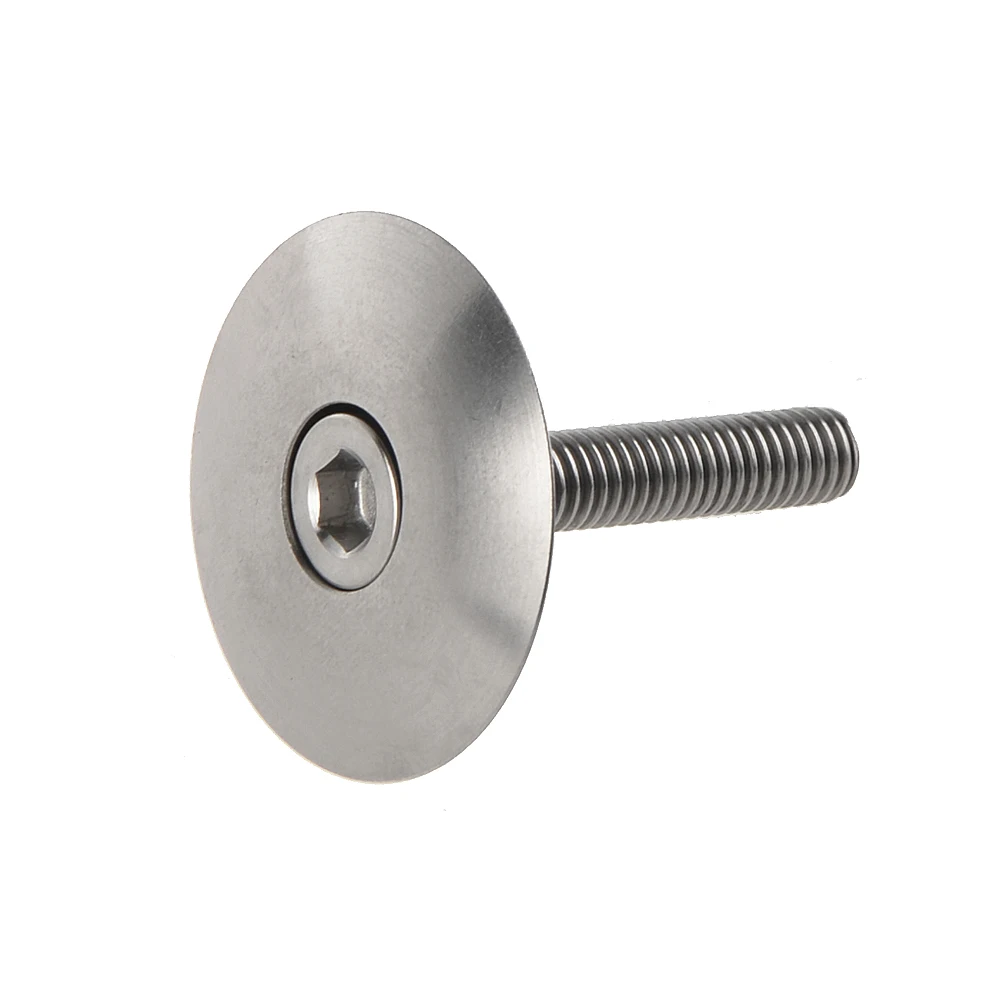 Xingxi Titanium Ti Headset Top Cap 1 1/8&quot with M6x35mm Stigma Bolt | Обустройство дома