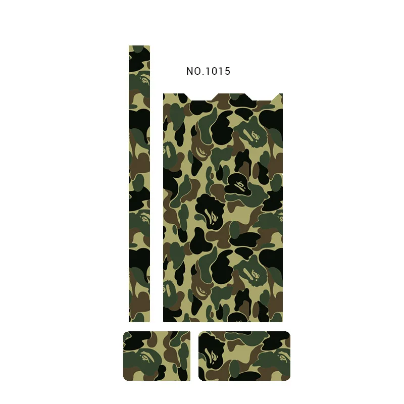 Крутой Камуфляжный военный красочный кожаный стикер электронная сигарета ПВХ