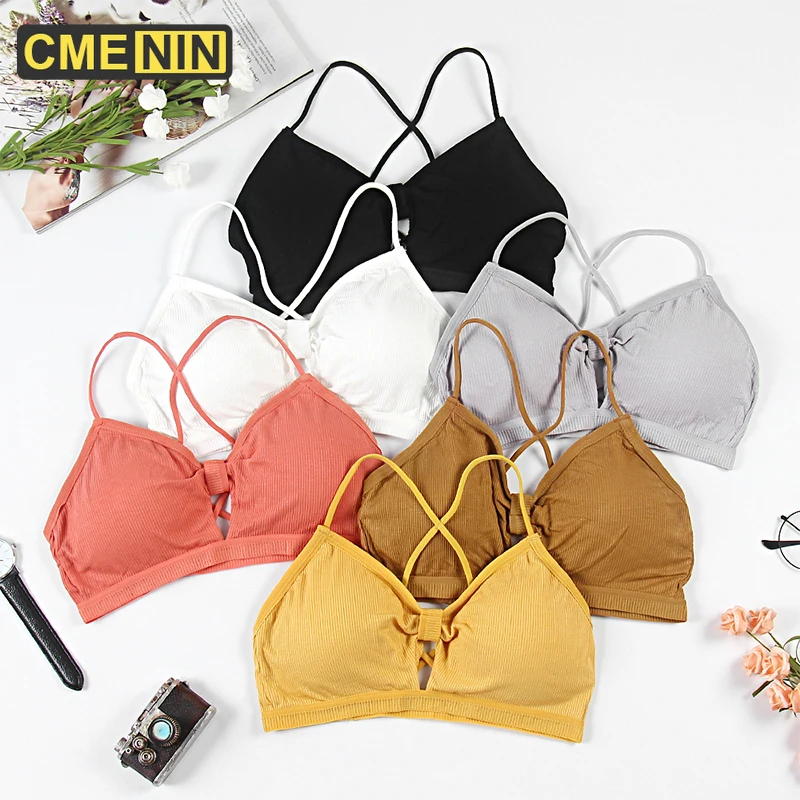 Бюстгальтер пуш ап без косточек с лямкой на шее|Топы бретелек| |