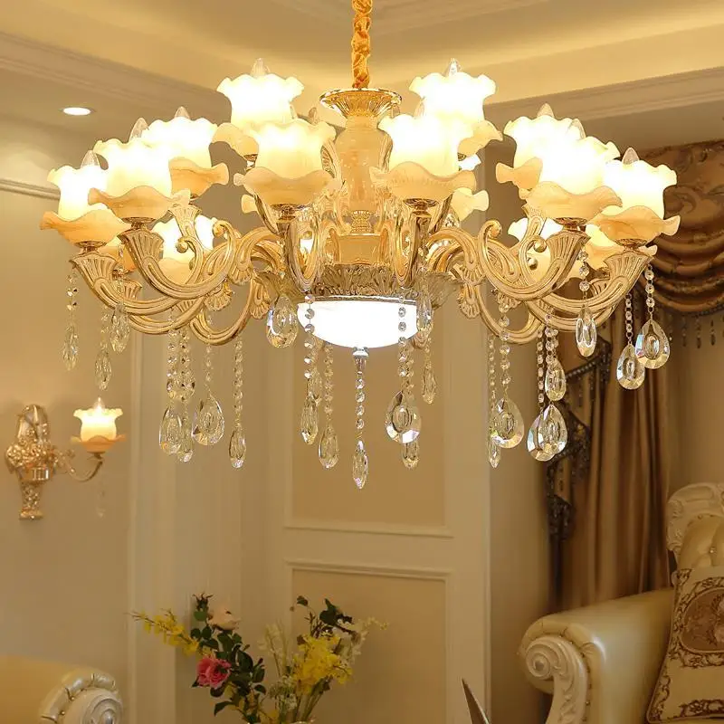 Colgante imperna Lustre Pendente Industrial Pendelleuchte Crystal Лофт подвесной светильник|Подвесные