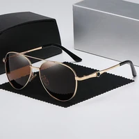brand designer sunglasses men polarized driving glasses uv400 fashion retro pilot eyewear sports fishing oculos de sol masculino