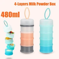4 layer baby food storage box milk powder boxes portable toddle milk container k1ma