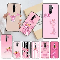 cutewanan pink panther luxury unique phone cover for redmi note 9 8 8t 8a 7 6 6a go pro max redmi 9 k20